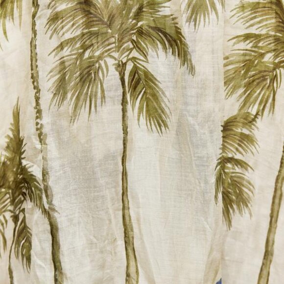 NWT ZARA PRINTED 100% RAMIE TUNIC DRESS 3390/170 Sz-S - Picture 7 of 11